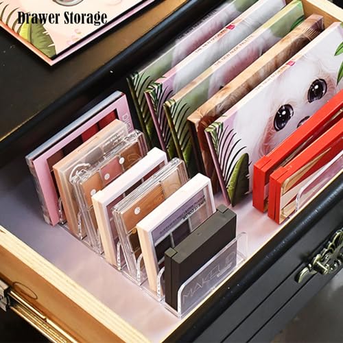 Paleta de sombra de ojos acrílica, organizador de maquillaje