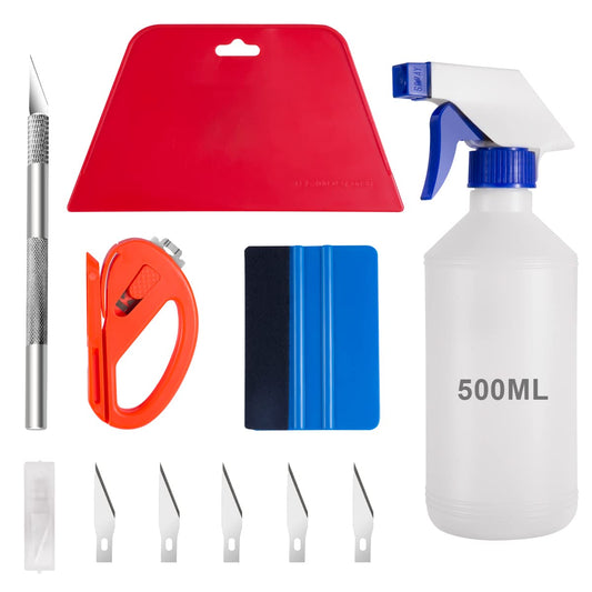 Luxiv Kit de herramientas de aplicación de tinte de ventana,