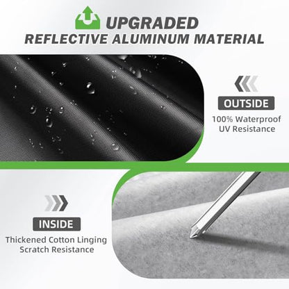 KUST Funda impermeable para automóvil para Subaru Crosstrek