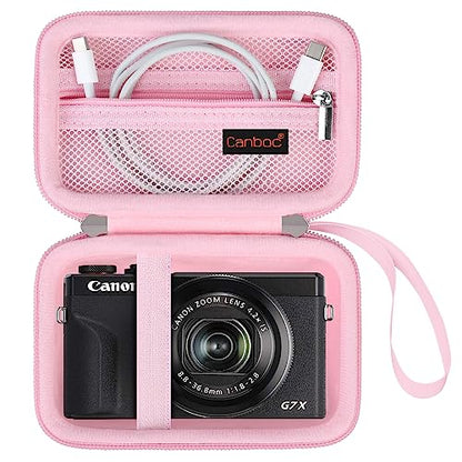Canboc Funda para cámara Canon PowerShot G7 X Mark II/G7X Ma