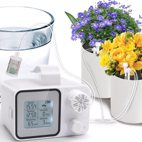 [Actualizado 2025] Sistema de riego automático para 15 plant