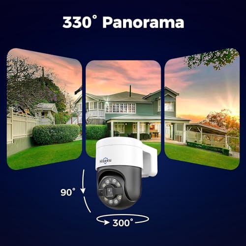 [Inclinación panorámica de 300° 90° + seguimiento humano] Si
