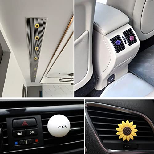 BetterJonny 100 clips de ventilación de aire de coche de cab