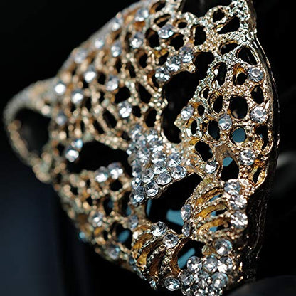 ADR. Bling Leopard Ambientador Clip de ventilación para acce