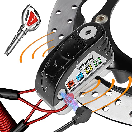 Cerraduras de motocicleta Sistema de alarma antirrobo de 130