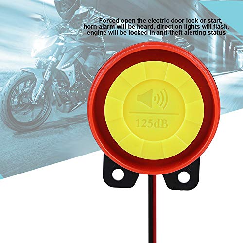 125dB 12V motocicleta bicicleta antirrobo seguridad antirrob