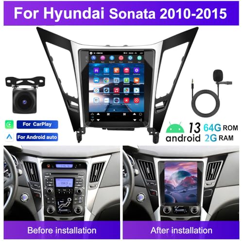 [2G+32G] 9.7 HD pantalla táctil Android 13 Radio de coche pa