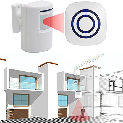 Detector de movimiento, alarma de entrada inalámbrica, senso