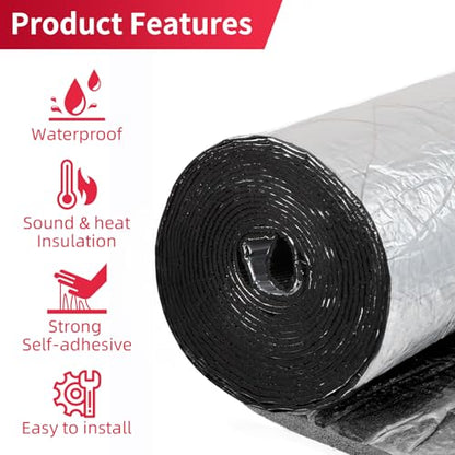 236mil 6sqft Car Heat Shield Sound Insulation Mat Automotive