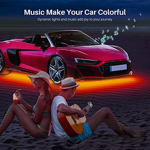 Kit de luces LED para debajo del automóvil/camioneta/VUD, co