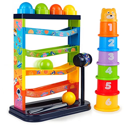 YVV Pound a Ball para niños pequeños y niñas, juguete educativo educat