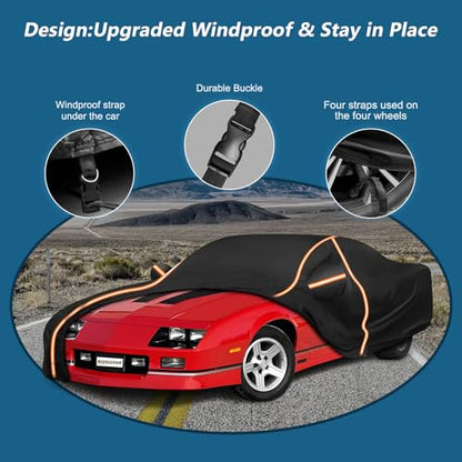 Funda de automóvil para Chevy Camaro 1982-2002, tela Oxford