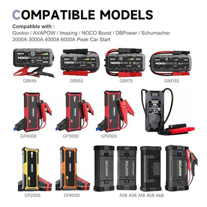 Cargador adaptador de 5 V 2 A CA/CC para arrancador de coche