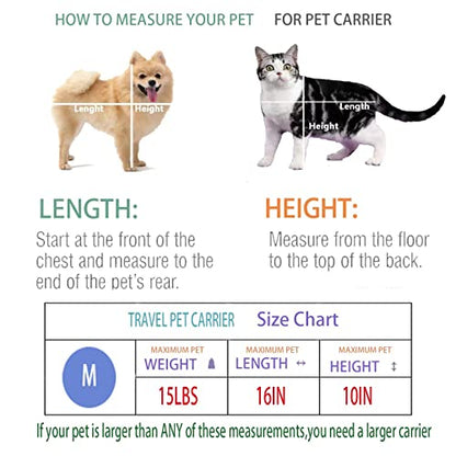 Transportador de gatos para perros y mascotas, bolsas para g