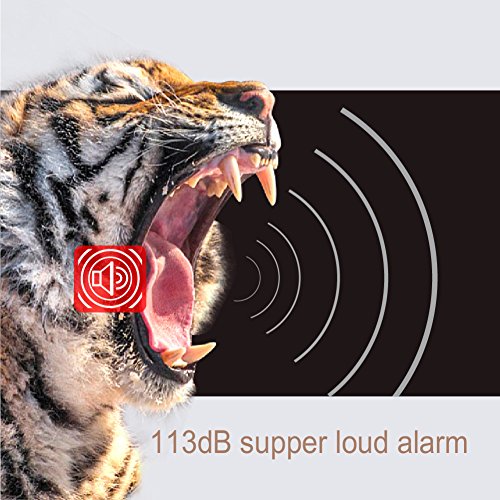 Lancoon Alarma de bicicleta, antirrobo para bicicleta, motoc