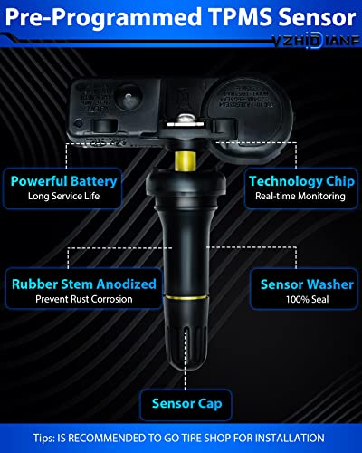 Sensores TPMS preprogramados para: Dodge Journey Challenger