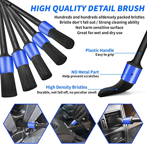 Kit de 17 piezas de detalles para el interior del automóvil