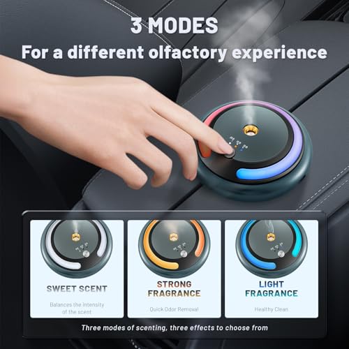 Difusores de coche para aceites esenciales, difusor intelige