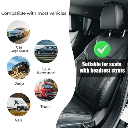 Soporte para pañuelos de automóvil, organizador de asiento t