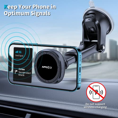 APPS2Car Soporte magnético para teléfono MagSafe para salpic