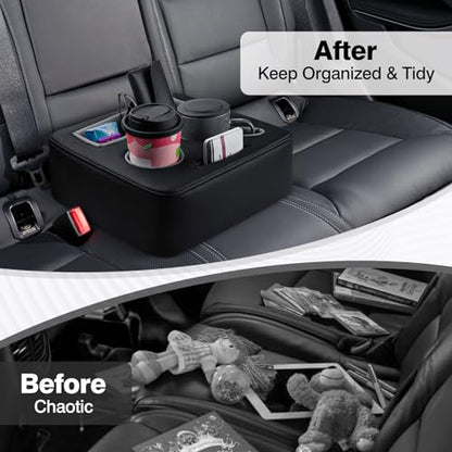 Autorder Portavasos de coche, organizador de asiento trasero