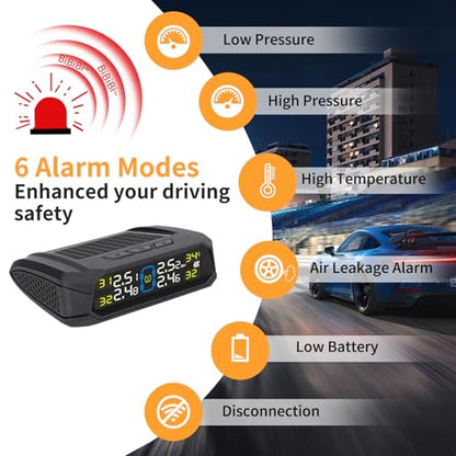 Sistema de monitoreo de presión de neumáticos para automóvil