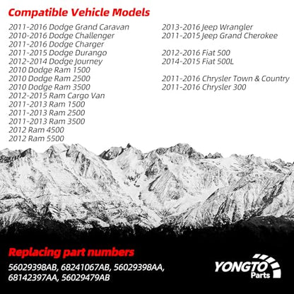 Sensor TPMS compatible con Chrysler Dodge Ram Jeep, sistema