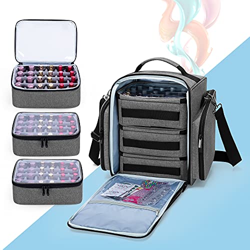 BAFASO - Organizador de esmalte de uñas con capacidad para 7
