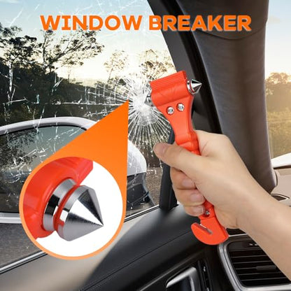 SINSEN Juego de 2 martillos de seguridad para automóvil, her
