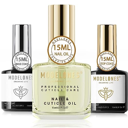 modelones Capa superior y base de gel de 0.5 onzas líquidas