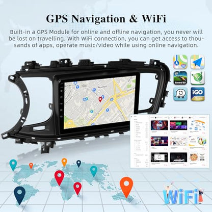 [2+64G] Estéreo de coche Android para Kia Optima K5 2011 201