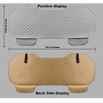Fundas de asiento de automóvil, cojín largo para asiento tra