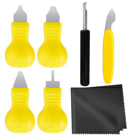 Anezus Kit de herramientas de repuesto de batería de reloj c