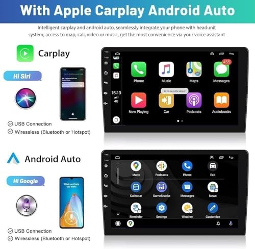 [2G+32G] 9.7 HD pantalla táctil Android 13 Radio de coche pa