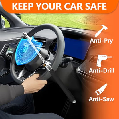 MONOJOY Cerradura para volante, dispositivo de seguridad ant