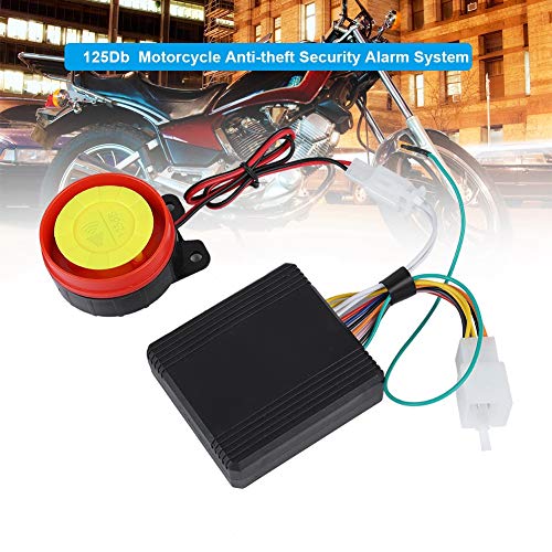 125dB 12V motocicleta bicicleta antirrobo seguridad antirrob