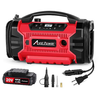 Avid Power Compresor de aire portátil para inflado de neumát