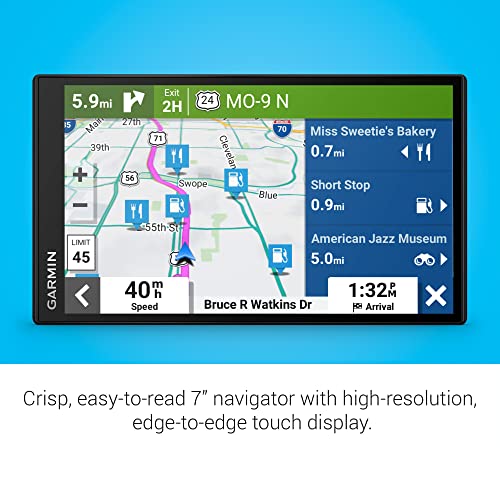 Garmin DriveSmart 76, navegador GPS para automóvil de 7 pulg