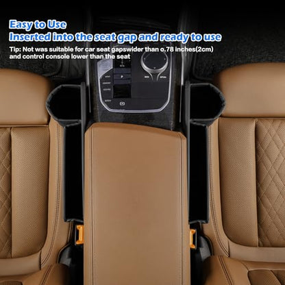 Organizador de espacio para asiento de automóvil con portava