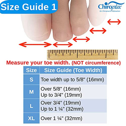 Chiroplax Fundas protectoras para tubos de dedos de los pies