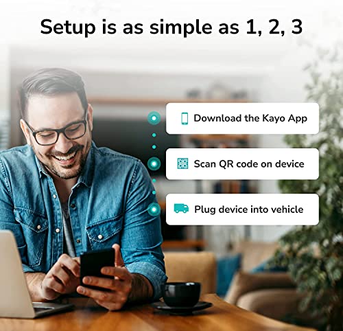 Kayo Flota empresarial, rastreador GPS para vehículos, 4G LT