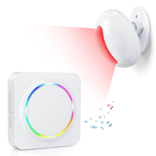 Alarma inalámbrica con sensor de movimiento para interiores,