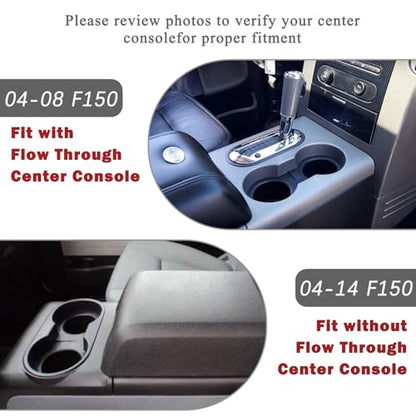 TQPONLY Inserto para portavasos, compatible con Ford F150 04