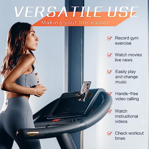Soporte magnético dual para teléfono, para gimnasio, imán fu