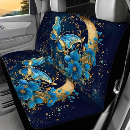 KEIAHUAN Fundas de asiento de coche con diseño de mariposa a