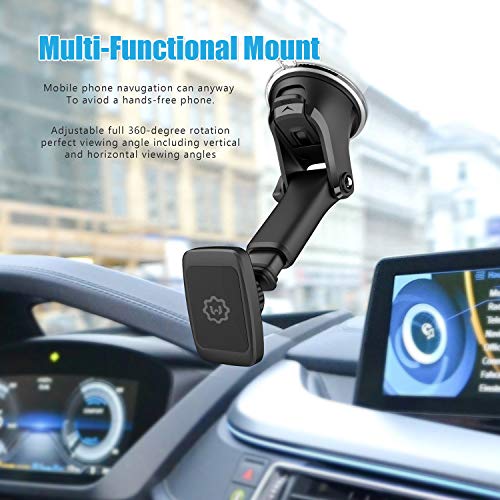 WizGear - Soporte magnético para teléfono para automóvil, so