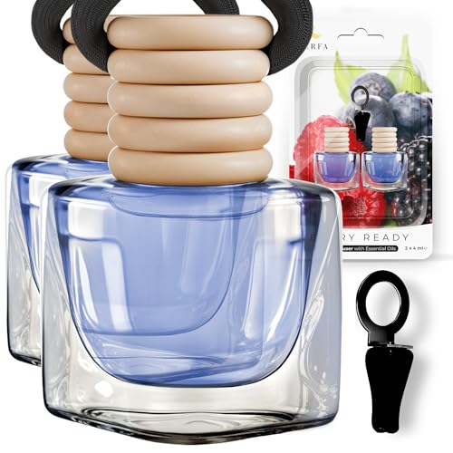 Ambientadores de coche para mujer, fragancia de bayas mixtas