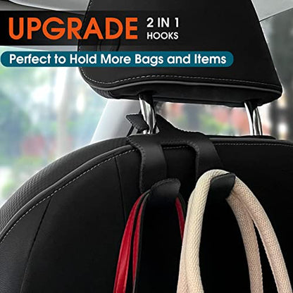 Ganchos para reposacabezas de automóvil para bolsos y bolsos
