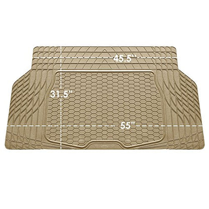 FH Group Alfombrillas para automóvil, goma resistente, prote