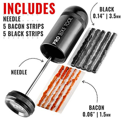 PRO BIKE TOOL Kit de reparación de neumáticos de bicicleta s